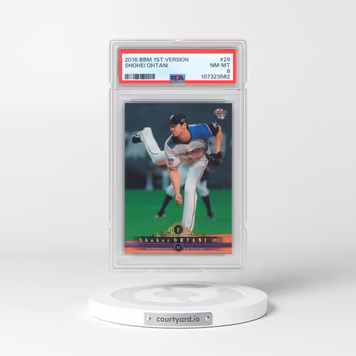 2016 BBM 1st Version #29 Shohei Ohtani (PSA 8 NM-MT)