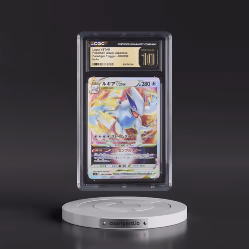 2022 Paradigm Trigger #080/098 Lugia VSTAR - Holo (CGC 10 PRISTINE)