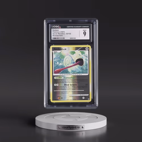 2007 Secret Wonders #52/132 Kecleon - Reverse Holo (CGC 9 MINT)