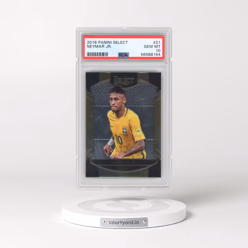 2016 Panini Select #21 Neymar Jr. (PSA 10 GEM MINT)
