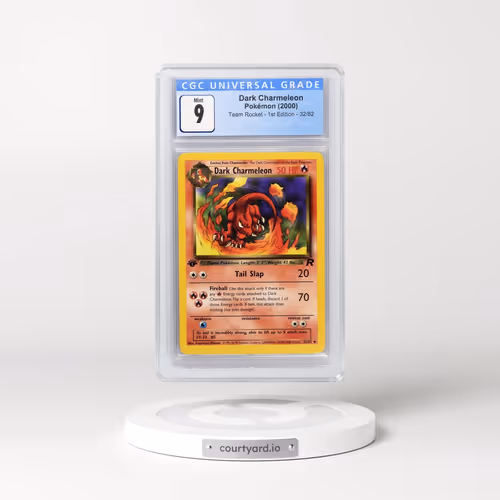 2000 Team Rocket #32/82 Dark Charmeleon - 1st Edition 1st Edition (CGC 9 MINT)