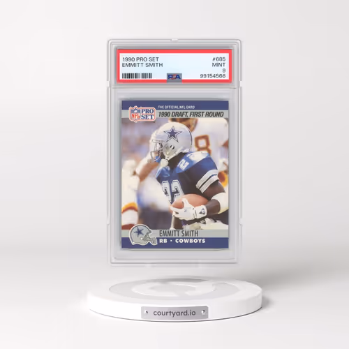 1990 Pro Set #685 Emmitt Smith (PSA 9 MINT)