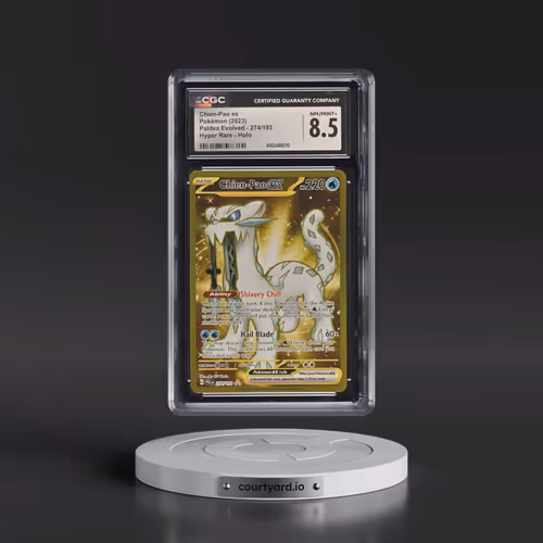 2023 Paldea Evolved - PAL EN #274/193 Chien-Pao ex - Hyper Rare Holo (CGC 8.5 NM-MT+)
