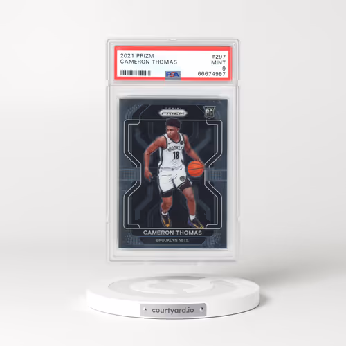 2021 Panini Prizm #297 Cameron Thomas (PSA 9 MINT)