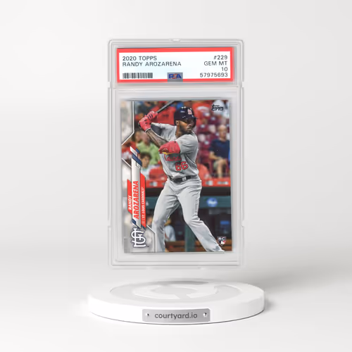 2020 Topps #229 Randy Arozarena (PSA 10 GEM MINT)