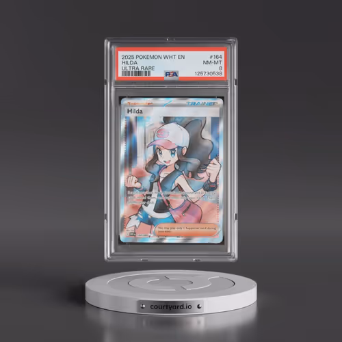 2025 Pokémon Wht EN-White Flare #164 Hilda - Ultra Rare (PSA 8 NM-MT)