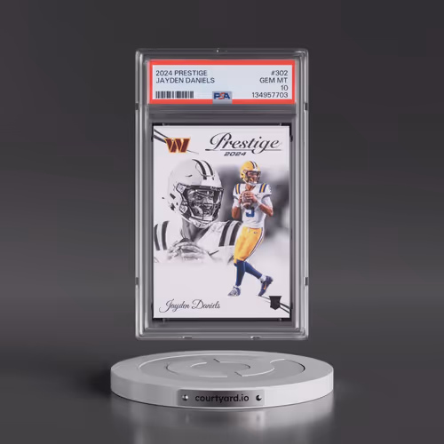 2024 Panini Prestige #302 Jayden Daniels (PSA 10 GEM MINT)