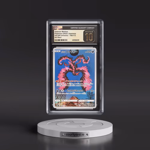 2022 VSTAR Universe #190/172 Galarian Moltres - Art Rare Holo (CGC 10 PRISTINE)