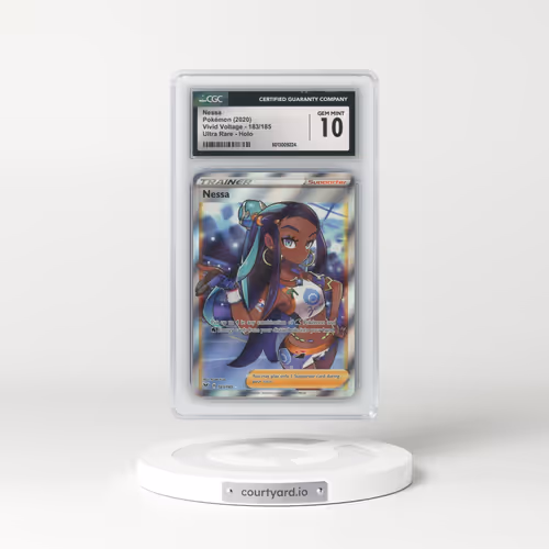 2020 Vivid Voltage #183/185 Nessa (CGC 10 GEM MINT)