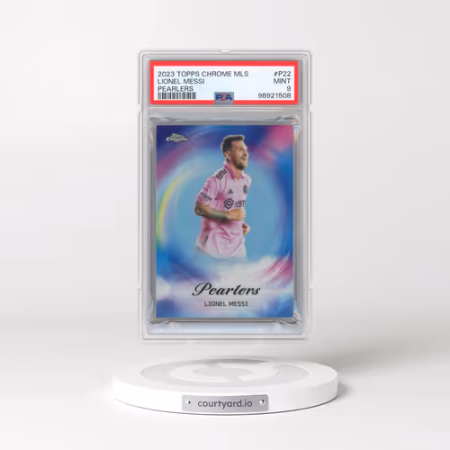 2023 Topps Chrome MLS Pearlers #P22 Lionel Messi (PSA 9 MINT)
