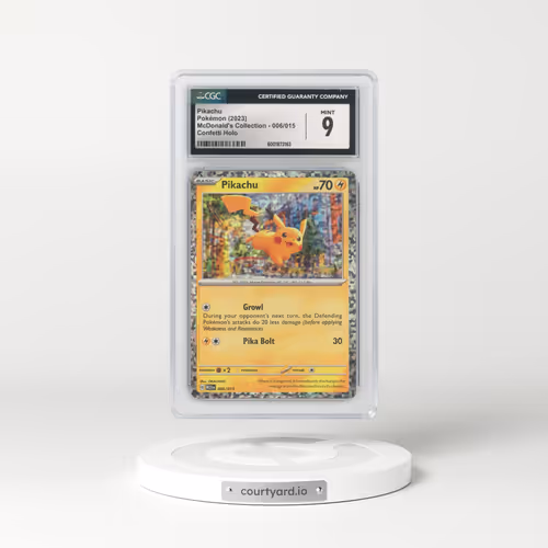 2023 Pokémon M23 EN-Mcdonald's Collection #006 Pikachu (CGC 9 MINT)