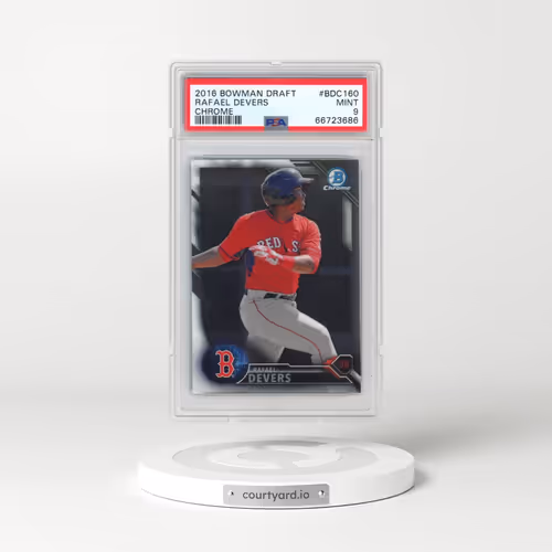 2016 Bowman Draft #BDC160 Rafael Devers - Chrome (PSA 9 MINT)