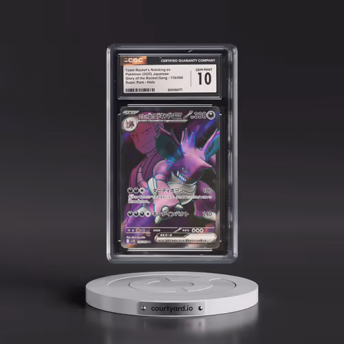 2025 Glory of the Rocket Gang - sv10 #116/098 Team Rocket's Nidoking ex - Super Rare Holo (CGC 10 GE