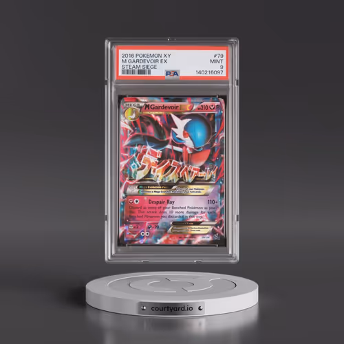 2016 Pokémon XY Steam Siege #79 M Gardevoir EX - Holo (PSA 9 MINT)