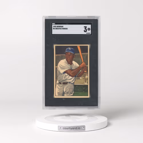 1952 Bowman #5 Orestes Minoso (SGC 3 VG)