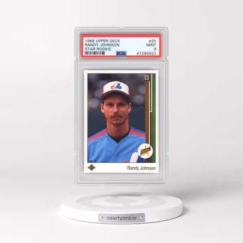 1989 Upper Deck #25 Randy Johnson - Star Rookie (PSA 9 MINT)