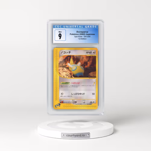 2002 Split Earth #067/088 Dunsparce - 1st Edition (CGC 9 MINT)