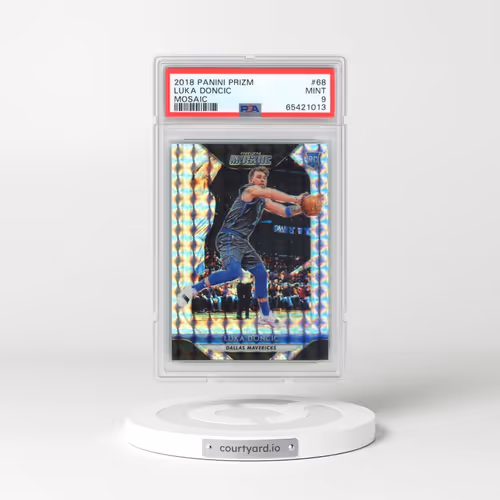 2018 Panini Prizm Mosaic #68 Luka Doncic (PSA 9 MINT)