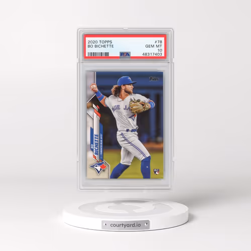2020 Topps #78 Bo Bichette (PSA 10 GEM MINT)
