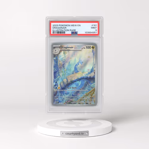 2023 Pokémon Mew EN-151 #181 Dragonair - Illustration Rare (PSA 9 MINT)