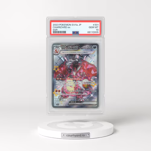 2023 Pokémon Sv4a-Shiny Treasure EX #331 Charizard EX - Holo Ssr (PSA 10 GEM MINT)