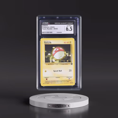 1999 Team Rocket #69/82 Voltorb (CGC 6.5 EX-NM+)