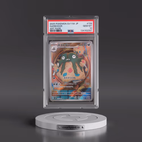 2025 Pokémon Sv11w-White Flare #139 Garbodor - Art Rare (PSA 10 GEM MINT)