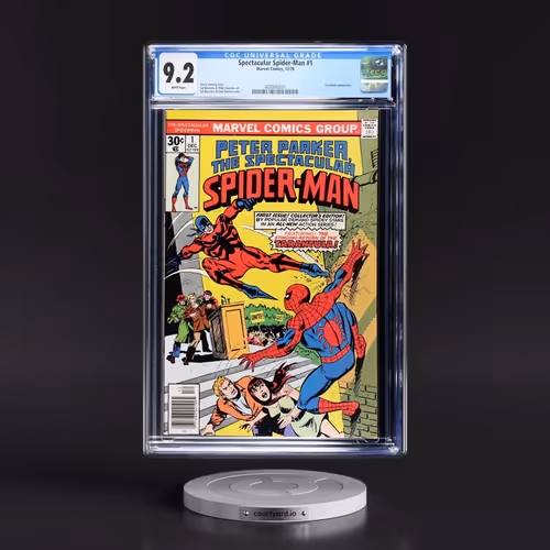 Spectacular Spider-Man #1 CGC 9.2 White Pages (Marvel Comics, 12/76)