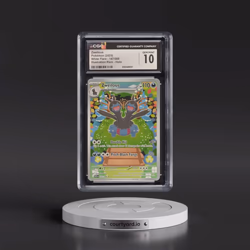 2025 White Flare - WHT EN #147/086 Zweilous - Illustration Rare Holo (CGC 10 GEM MINT)