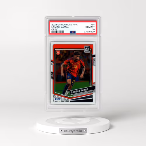 2023-24 Panini Donruss FIFA #54 Lamine Yamal - Optic (PSA 10 GEM MINT)