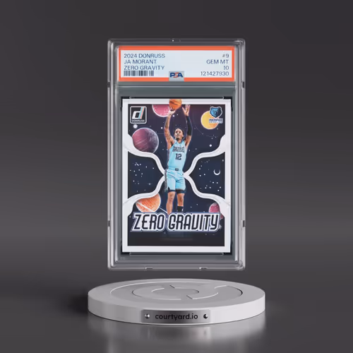2024 Panini Donruss Zero Gravity #9 Ja Morant (PSA 10 GEM MINT)
