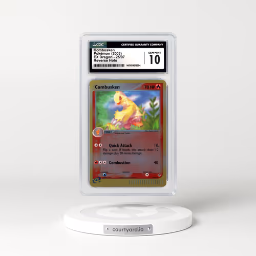 2003 EX Dragon #25 Combusken - Holo e-Card Symbol (CGC 10 GEM MINT)