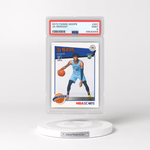2019 Panini Hoops #297 Ja Morant (PSA 9 MINT)