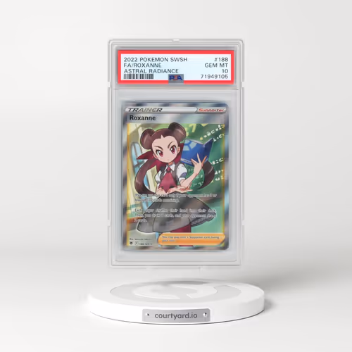 2022 Pokémon Sword & Shield Astral Radiance #188 Roxanne - Full Art (PSA 10 GEM MINT)