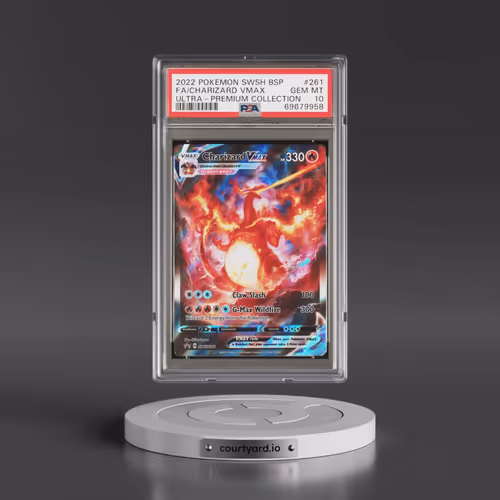 2022 Pokémon Swsh Black Star Promo #261 Charizard Vmax - Full Art Sword & Shield Ultra-Premium Colle