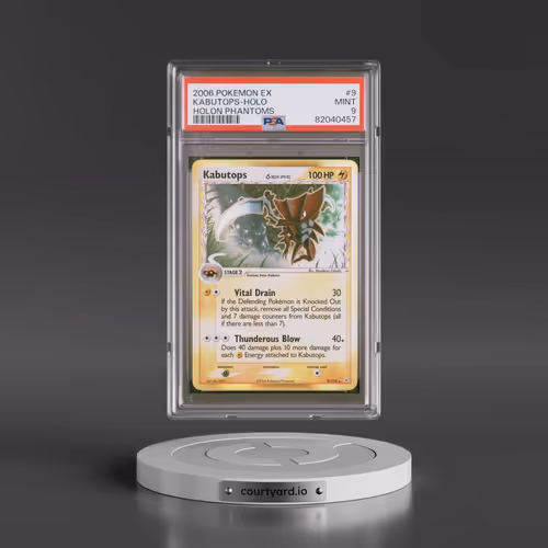 2006 Pokémon EX Holon Phantoms #9 Kabutops - Holo (PSA 9 MINT)