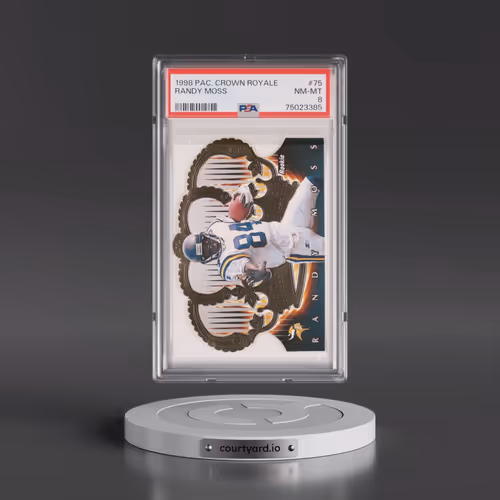 1998 Pacific Crown Royale #75 Randy Moss (PSA 8 NM-MT)