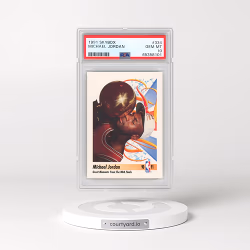 1991 Skybox #334 Michael Jordan (PSA 10 GEM MINT)