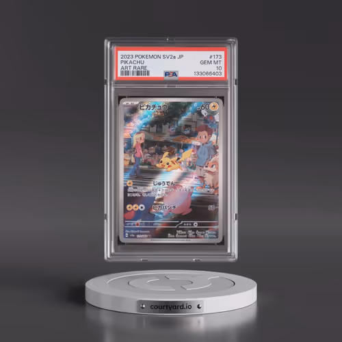 2023 Pokémon Sv2a-Pokémon 151 #173 Pikachu - Art Rare (PSA 10 GEM MINT)