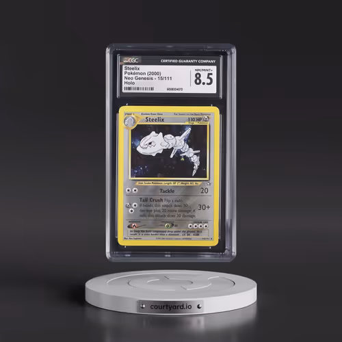 2000 Neo Genesis #15/111 Steelix - Holo (CGC 8.5 NM-MT+)