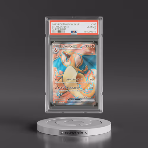 2023 Pokémon Sv2a-Pokemon 151 #185 Charizard EX - Holo Super Rare (PSA 10 GEM MINT)