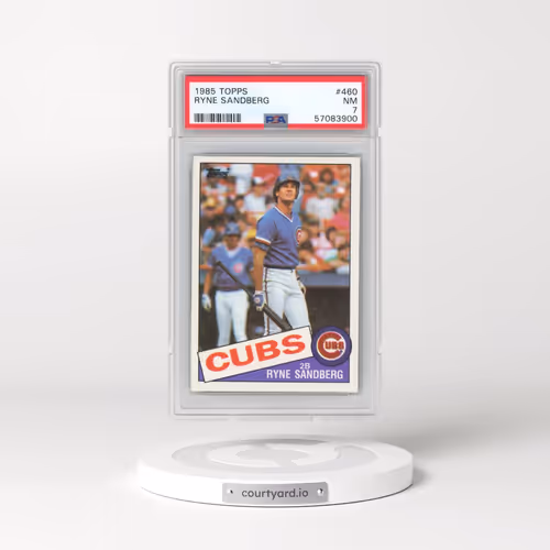 1985 Topps #460 Ryne Sandberg (PSA 7 NM)