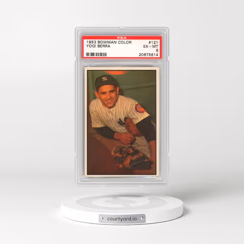 1953 Bowman Color #121 Yogi Berra (PSA 6 EX-MT)