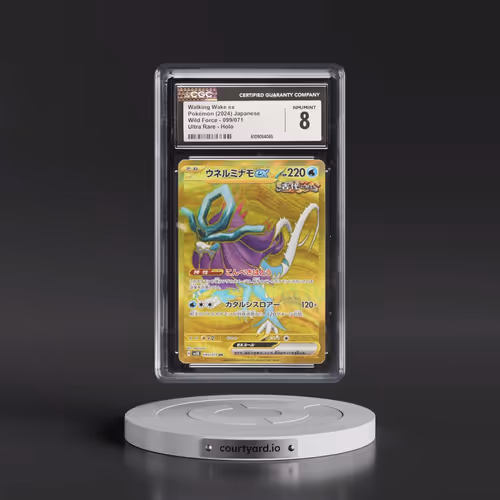 2024 Wild Force #099/071 Walking Wake ex - Ultra Rare Holo (CGC 8 NM-MT)