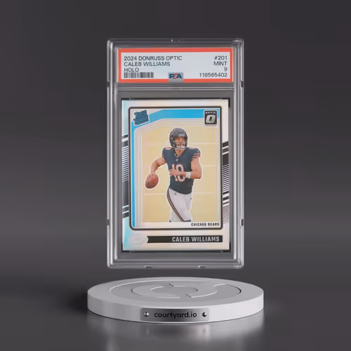 2024 Panini Donruss Optic #201 Caleb Williams - Holo (PSA 9 MINT)