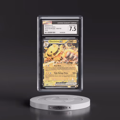 2025 Destined Rivals - DRI EN #069/182 Electivire ex - Holo (CGC 7.5 NM+)