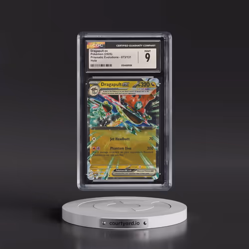2025 Prismatic Evolutions - PRE EN #073/131 Dragapult ex - Holo (CGC 9 MINT)