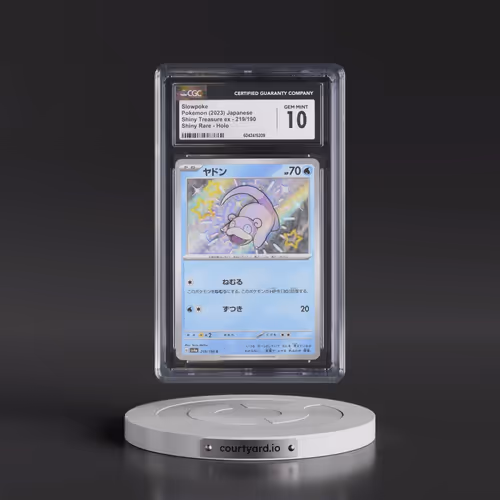2023 Shiny Treasure ex #219/190 Slowpoke - Shiny Rare Holo (CGC 10 GEM MINT)