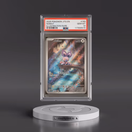 2025 Pokémon Jtg EN-Journey Together #169 Noibat - Illustration Rare (PSA 10 GEM MINT)