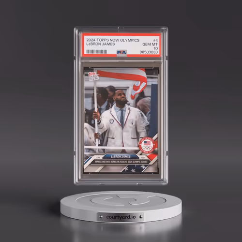 2024 Topps Now Olympic Games #4 LeBron James (PSA 10 GEM MINT)